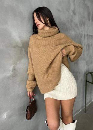 Стильный свитер-туника oversize3 фото