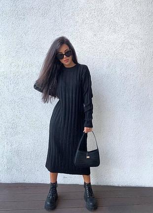 Очень теплое платье фиби 🖤