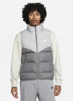 Жилетка муж. nike storm-fit windrunner grey (арт. fb8193-077)1 фото