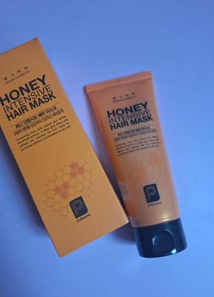 Интенсивная медовая маска daeng gi meo ri honey intensive hair mask для восстановления волос 150 мл1 фото