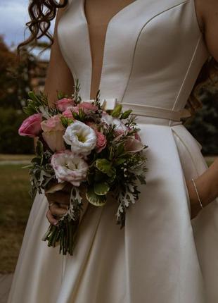 Свадебное платье 🌼2 фото