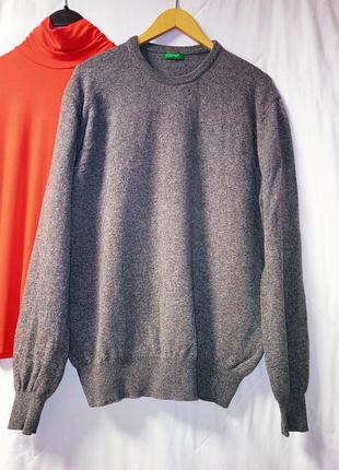 Дуже м'який джемпер, світер,l-xxl, benetton.