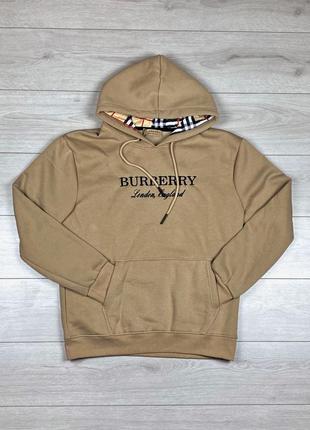 Худи burberry beige