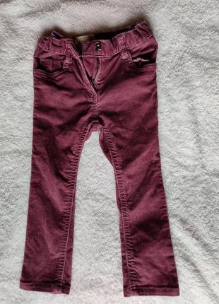 Штаны, штанишки, брюки, скини микровельветовые