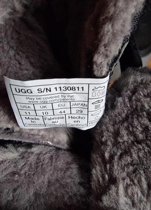 Водонепроницаемые зимние ботинки сапоги ugg city mini для холодной погоды -20°c, черный, sz us 11/ eu 448 фото