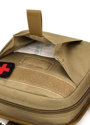 Сумка тактична набедренна з медичними ножицями, підсумок - аптечка edc protector plus...
