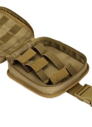 Сумка тактична набедренна з медичними ножицями, підсумок - аптечка edc protector plus...