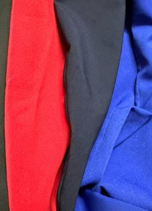 Платье женское базовое черное синее красное4 фото