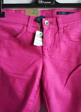 Распродажа! женские  джинсы skinny итальянского бренда benetton  европа оригинал6 фото