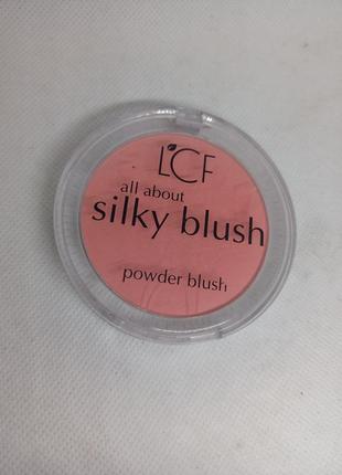 Компактні рум'яна для обличчя lcf silky blush4 фото