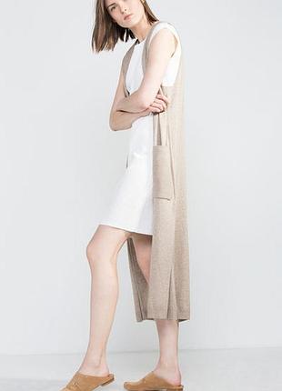 Удлинённый жилет cortefiel p.s-m