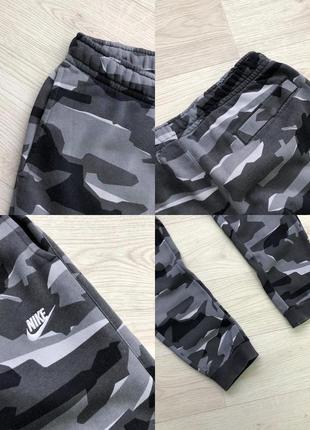 Спортивные штаны nike nsw jogger pants camo grey6 фото