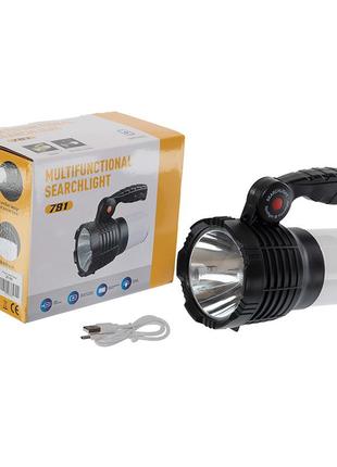 Ліхтар кемпінговий світлодіодний переносний zf-781 чорний (59577018), x-balog