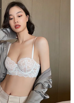 Мереживна двоколірна анжеліка, finetoo з push up, а/в чашка. чашка: а/в.2 фото