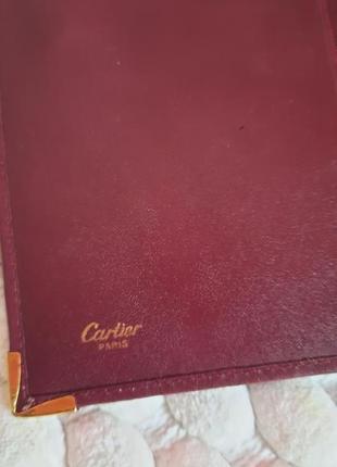 Бордовое кожаное портмоне, кошелек9 фото