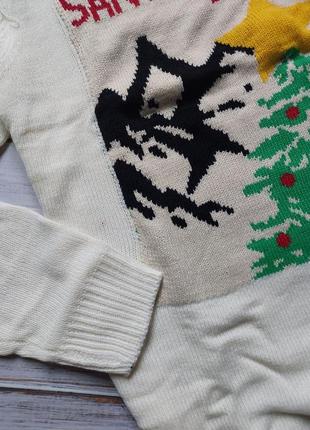 Мужской рождественский свитер, новогодний пуловер, euro s 44/46, livergy7 фото