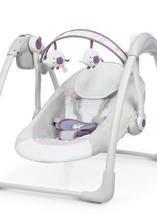 Дитяча гойдалка для новонароджених 6505 світло-сіра