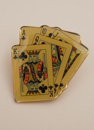 Кольцо для шарфа винтаж флеш-рояль // сундук с сокровищами