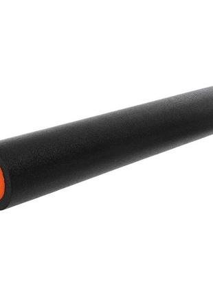 Ролер для йоги та пілатесу гладкий fi-9327-90 чорно-оранжевий (33508378), fdso