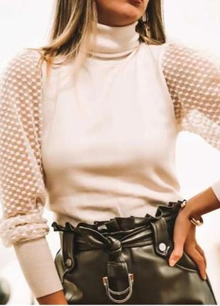 Кофта водолазка блузка