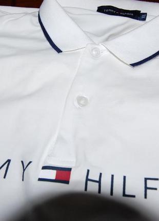 Стильне поло футболка сорочка tommy hilfiger ,  по бірці - xl7 фото