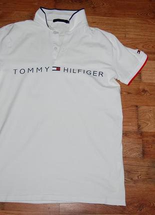 Стильне поло футболка сорочка tommy hilfiger ,  по бірці - xl4 фото
