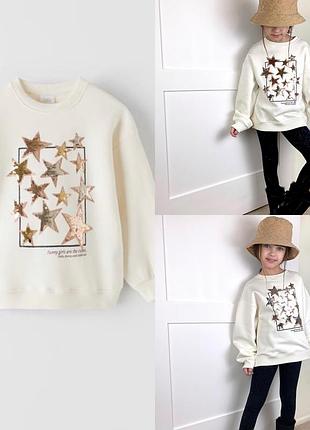 Шикарный нарядный свитшот zara худи