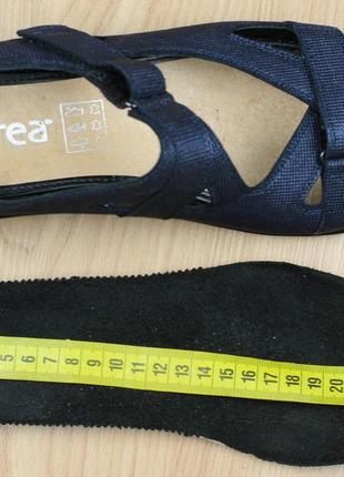 Кожаные женские сандалии босоножки durea 7258.9528 размер 392 фото
