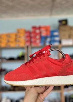 Мужские кроссовки adidas iniki оригинал новые красный цвет