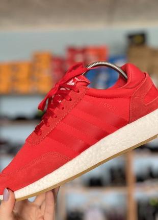 Мужские кроссовки adidas iniki оригинал новые красный цвет6 фото