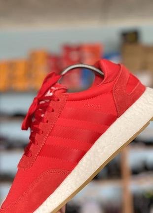 Мужские кроссовки adidas iniki оригинал новые красный цвет5 фото