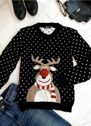 Новогодняя кофта свитер идеал