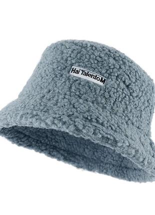 Зимняя женская шляпа-ведро / рыбацкая шапка / зимняя панама