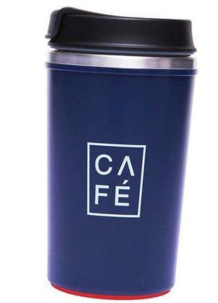 Чашка термос ffx-367fq 300мл темно-синий (59508005), fdso