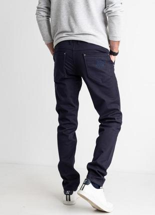 Зимние мужские джинсы, брюки на флисе стрейчевые fangsida, турция6 фото
