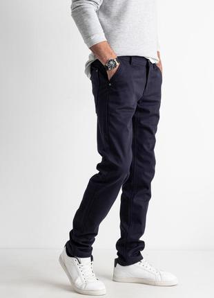 Зимние мужские джинсы, брюки на флисе стрейчевые fangsida, турция7 фото