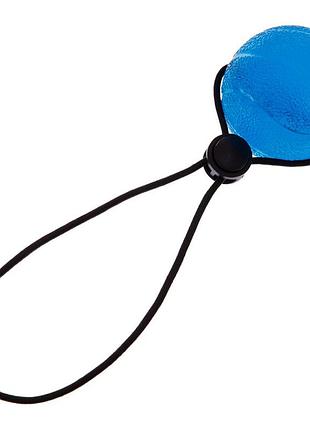 Эспандер кистевой гелевый шар с креплением на запястье fi-6167 синий (56508091), fdso