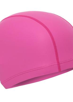 Шапочка для плавання pu-1bb рожевий (60508749)