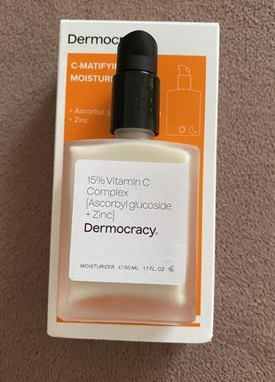 Dermocracy 15% vitamin c  [ascorbyl glucoside + zinc]