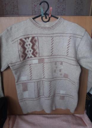 Ангора шерсть 🔮 чоловічий светр мужской свитер2 фото
