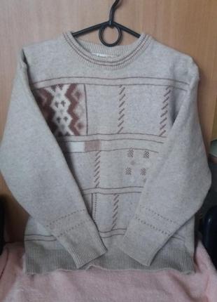 Ангора шерсть 🔮 чоловічий светр мужской свитер5 фото
