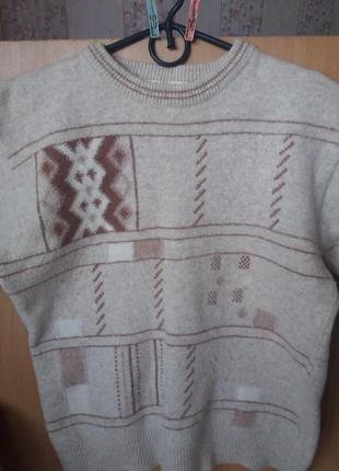 Ангора шерсть 🔮 чоловічий светр мужской свитер6 фото