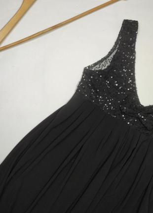 Платье женское вечернее мини с пайетками от бренда gianetta xs s2 фото