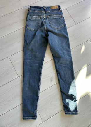 Брюки штаны джинсы скинни zara 36 s/m4 фото
