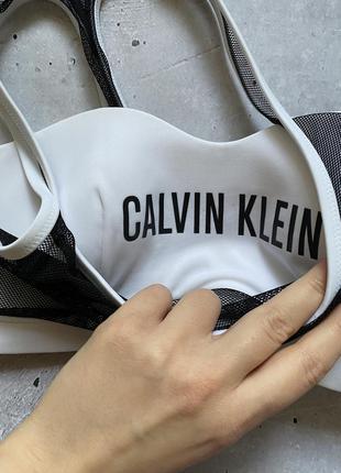 Топ купальный верх в сеточку calvin klein размер м3 фото