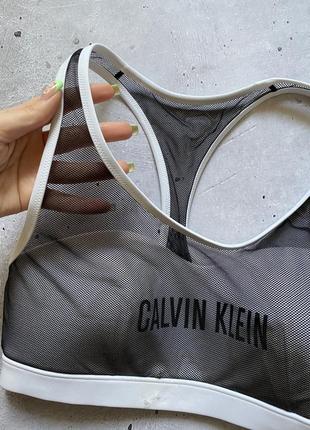 Топ купальный верх в сеточку calvin klein размер м4 фото