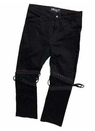 Мужские брюки gothicana by emp, джинсы черные размер 30-34