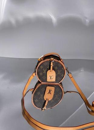 👜 louis vuitton petite boite chapeau brown/camel2 фото