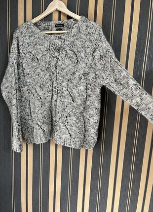 Massimo dutti m вязаный широкий оверсайз свитер