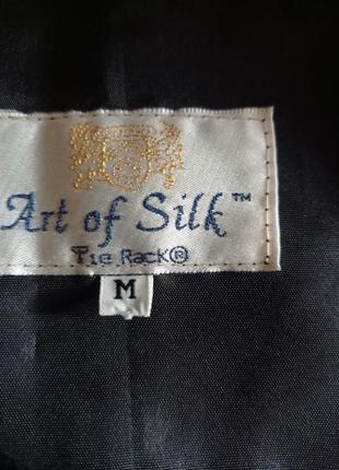 Жилетка трендова,щильний,якісний шовк,геометричний принт, бренд art of silk8 фото